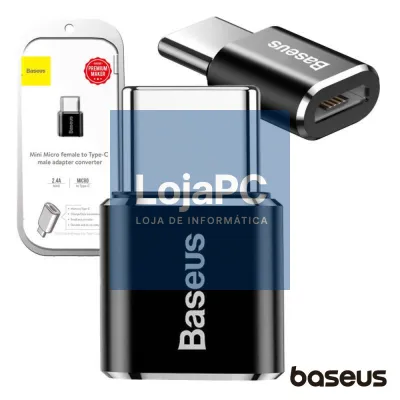 ADAPTADOR MICRO-USB TIPO C BASEUS