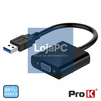 ADAPTADOR USB3.0 / VGA PROK