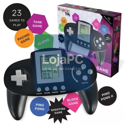 Consola de Jogos Compacta C/ 23 Jogos HAPPYFUN