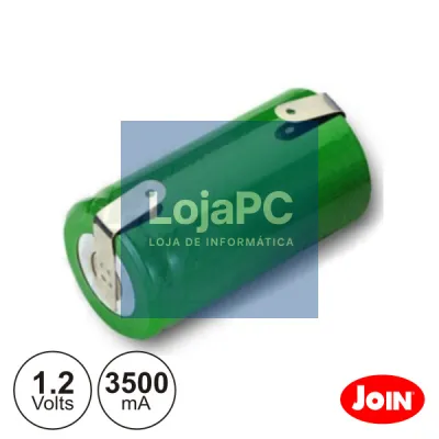 BATERIA NI-MH SC 1.2V 3500MA C/ PATILHAS JOIN
