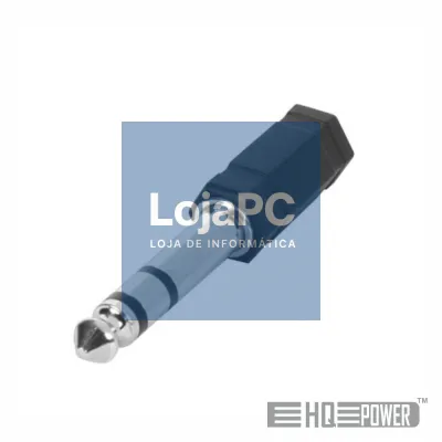 Ficha Adaptadora - Jack 3.5 p/ jack 6.35 HQPOWER