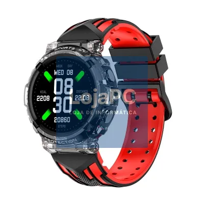Smartwatch COOL Clever Silicone Black (Calls, Health, Sport)