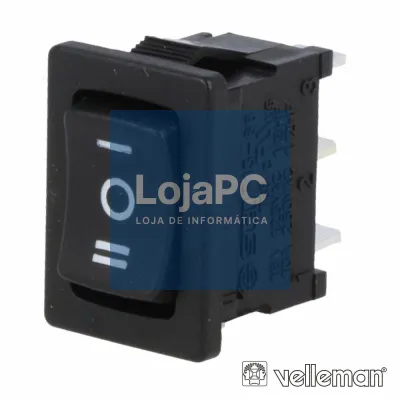 INTERRUPTOR BASCULANTE 3A-250V SPDT ON-OFF-ON VELLEMAN