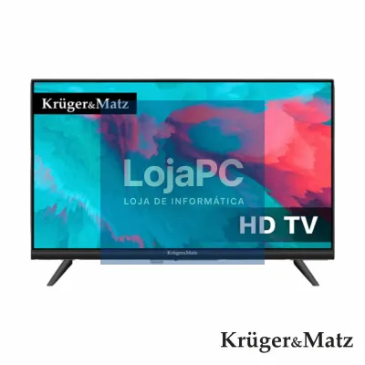 TV LED 24" HD HDMI DVB-T2 H.265 HEVC 230/12V KRUGERMATZ