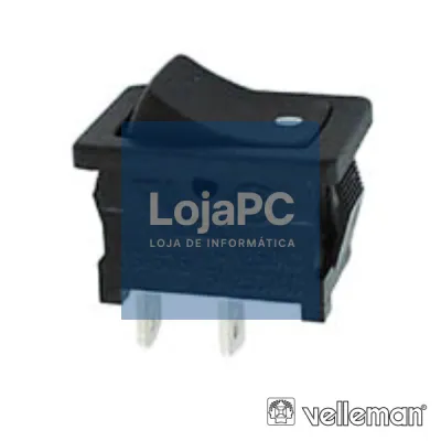 INTERRUPTOR BASCULANTE 3A-250V SPST (ON)-OFF VELLEMAN