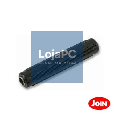 FICHA ADAPTADORA JACK 6.35MM FÊMEA / JACK 6.35MM FÊMEA ST