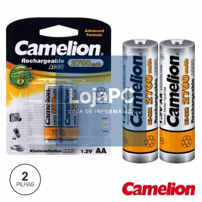 BATERIA NI-MH AA 1.2V 2700MA 2X BLISTER CAMELION