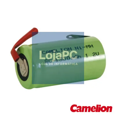 BATERIA NI-MH SC 1.2V 1300MA C/ PATILHAS