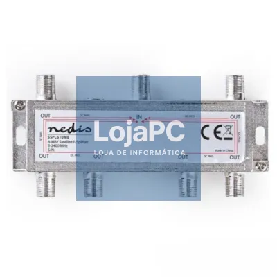 REPARTIDOR FICHAS F C/ 6 VIAS 5-2400MHZ NEDIS