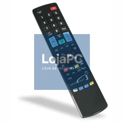 Comando TV Universal Lcd/LED e Canais Premium 3 canais
