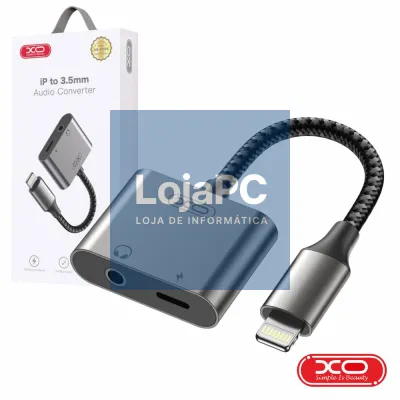 Adaptador Lightning Macho P/ Lightning / Jack 3.5mm XO
