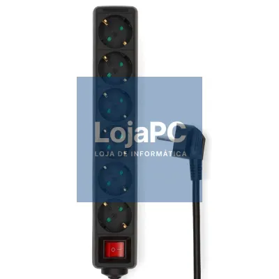 Extensão Elétrica 6x Schuko 3m NEDIS