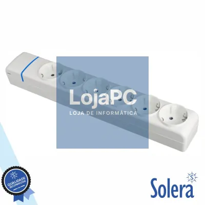 Extensão Elétrica 6x Schuko SOLERA