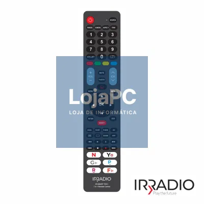 Comando Universal Compatível C/ 7 Marcas Smart TV