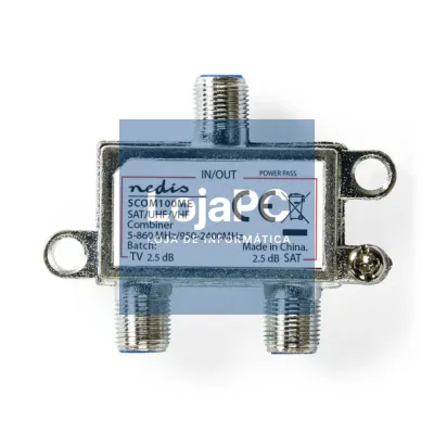 REPARTIDOR FICHAS F C/2 VIAS VHF/UHF SATÉLITE 2400MHZ