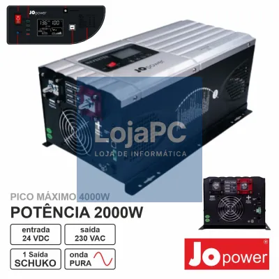 CONVERSOR 24V-230V 2000W Onda Pura JOPOWER