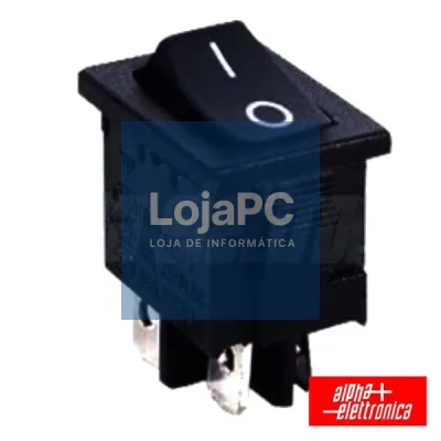 INTERRUPTOR BASCULANTE 6A-250V DPST ON-OFF
