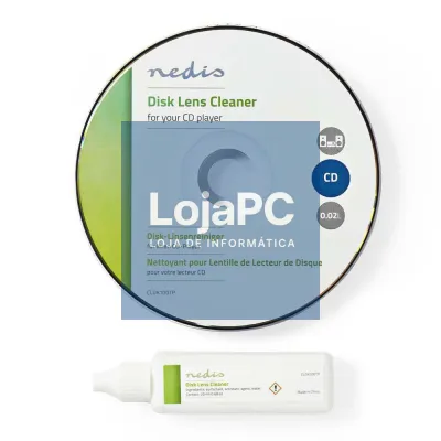 Kit de Limpeza de Leitores CD 20ml