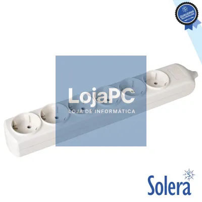 TOMADA ELÉTRICA C/ 6 SAÍDAS SCHUKO SOLERA
