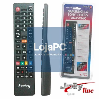 TELECOMANDO UNIVERSAL P/ SAMSUNG LG SONY PHILIPS PANASONIC