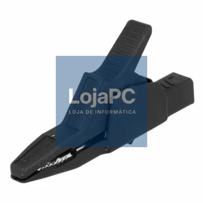 Pinça Crocodilo Preta 34A 30mm