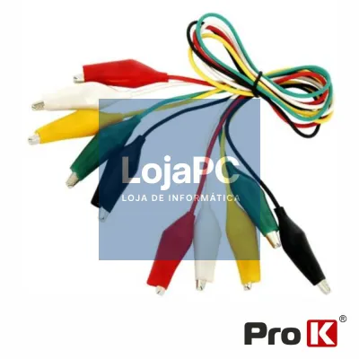 Conjunto 5 Fios C/ Garras Crocodilo Várias Cores PROK