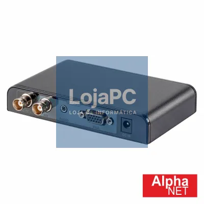CONVERSOR VIDEO 3G/SD/HD SDI P/ VGA C/ JACK 3.5MM ALPHANET