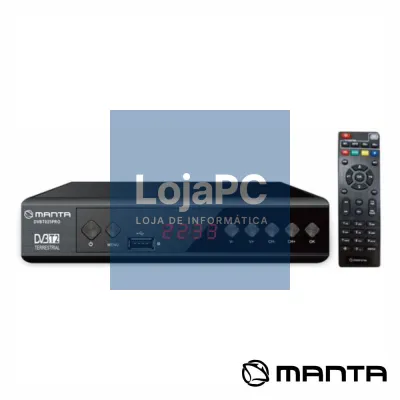 Receptor TDT Full HD 1080p DVB-T2/DVB-C MANTA