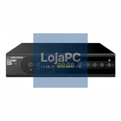 Receptor TDT Full HD 1080p DVB-T2/DVBC