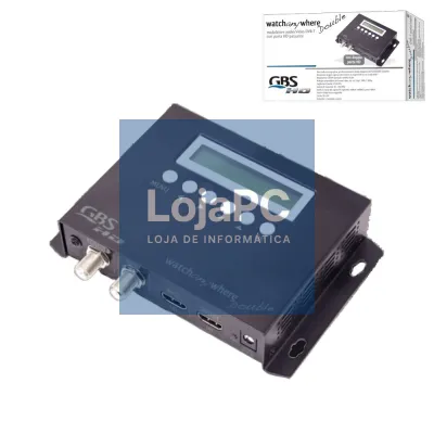MODULADOR AV DVB-T DIGITAL HD C/ HDMI GBS