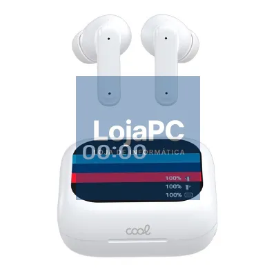Stereo Bluetooth Dual Pod Earbuds COOL Ambient White