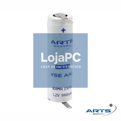 Bateria NI-CD AA/VSAAL 1.2V 940mAh C/ Patilhas