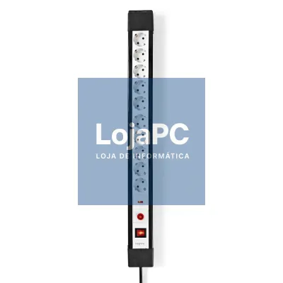Extensão Elétrica 10x Schuko Picos C/ Interruptor 3m