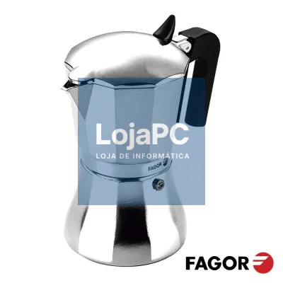 Cafeteira De Alumínio De Indução 6 Chávenas FAGOR