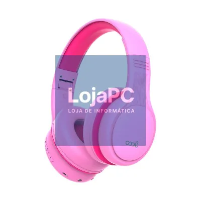 Stereo Bluetooth Headphones COOL Kids Pink Children's (Limited Volume)