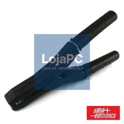 PINÇA CROCODILO ISOLADAS PRETA 120A