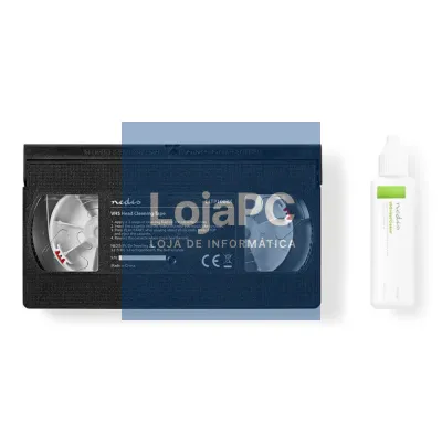 Cassete VHS C/ Líquido de Limpeza 20ml