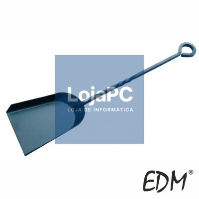 Pá Metálica P/ Churrasqueira/Lareira C/ Cabo Comprido EDM