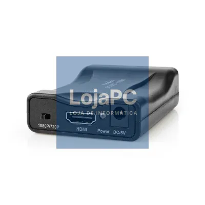 Conversor Scart P/ Hdmi 720p/1080p