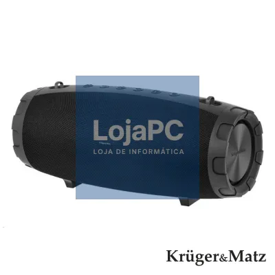 Coluna Bluetooth Portátil 2x15W+40W USB/SD/Aux KRUGERMATZ