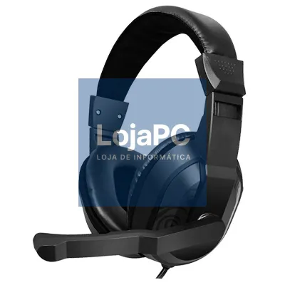 Stereo Office Headphones COOL Dublin with microphone Black