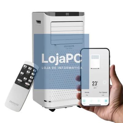Ar Condicionado Portátil C/ Modo Desumidificador 9000 BTU