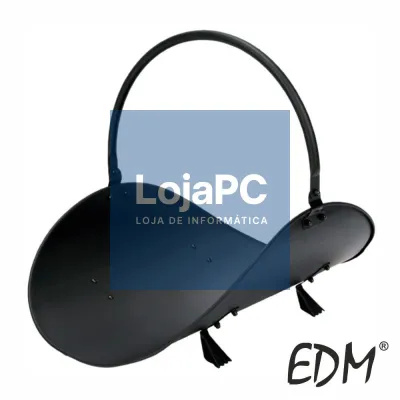 Cesto De Lenha Metálico Preto EDM