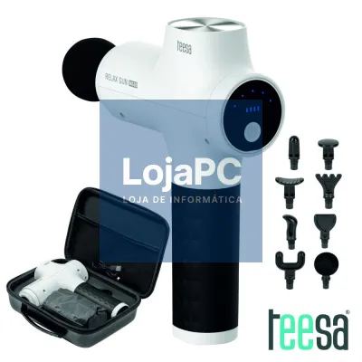 Massajador Corporal Portátil C/ 8 Acessórios TEESA