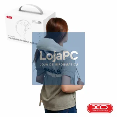 Massajador De Pescoço C/ Bateria 1200mAh Bege XO