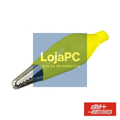 PINÇA CROCODILO 36.5MM ISOLADA AMARELA