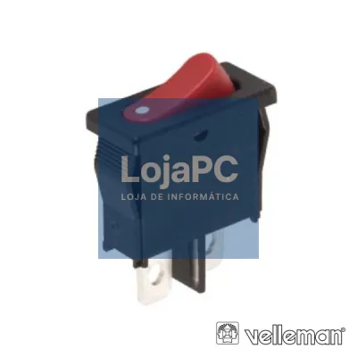 INTERRUPTOR BASCULANTE 6A-250V SPST ON-OFF VELLEMAN