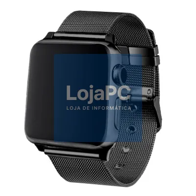 Strap COOL for Apple Watch Series 1 / 2 / 3 / 4 / 5 / 6 / 7 / 8 / 9 / SE (42 / 44 / 45 mm) Metal Black