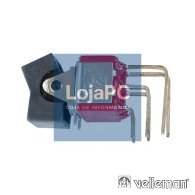 INTERRUPTOR BASCULANTE DPDT (ON)-OFF-(ON) 90° PCI VELLEMAN