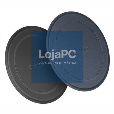 Conjunto de 2 Placas Adesivas P/ Carregamento QI MagLeap